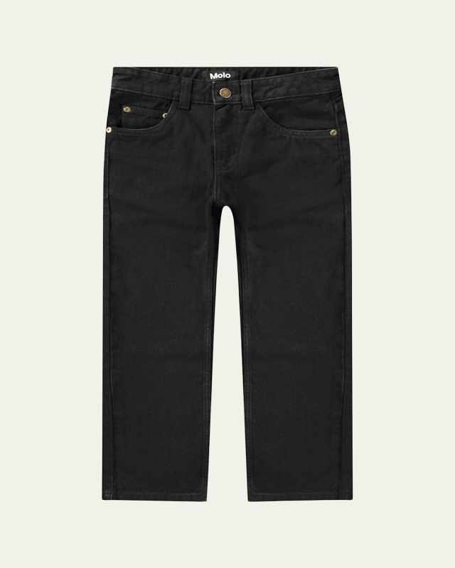 Girl's Andy Dark Wash Jeans, Size 4-7